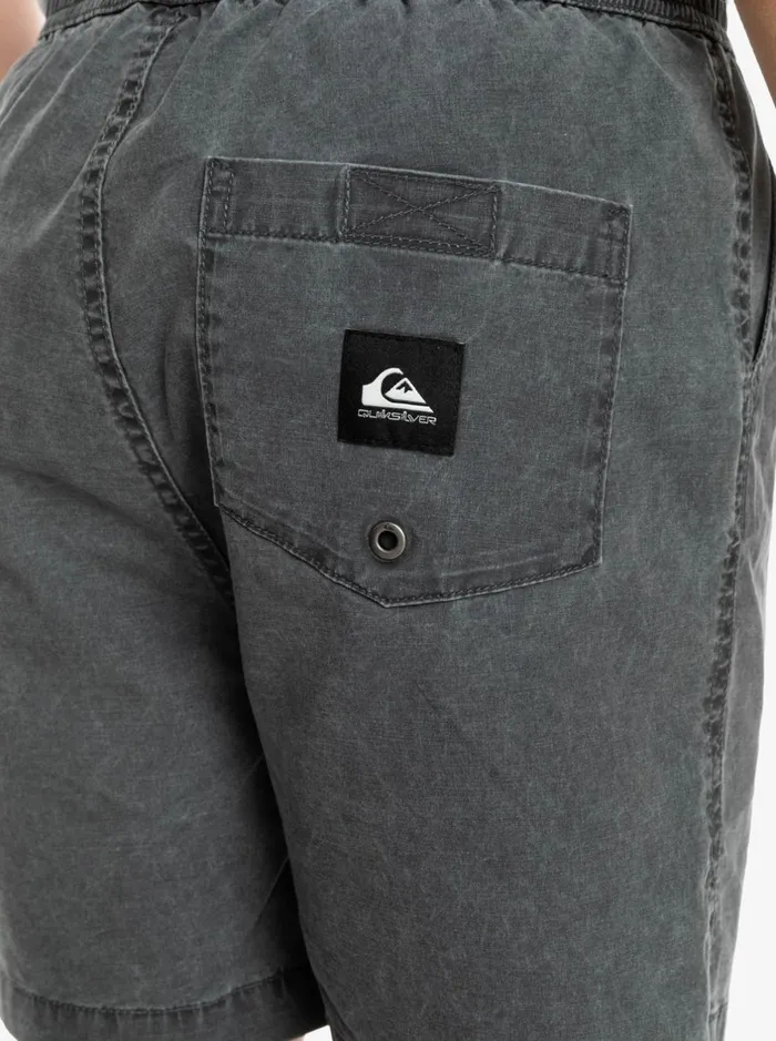 Shorts Boys Quiksilver Boy039s 816 Taxer 15034 Elastic Waist Shorts Black Shorts Boys Quiksilver Boy039s 816 Taxer 15034 Elastic Waist Shorts Black