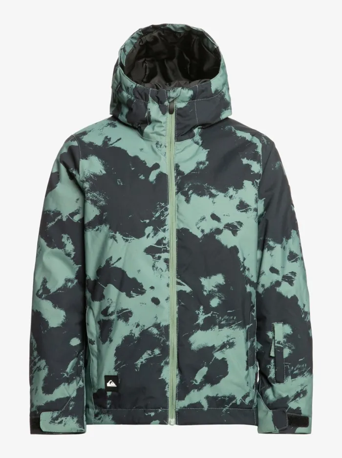 Snow Jackets Boys Quiksilver Boy039s 816 Mission Printed Technical Snow Jacket Tye Dye Laurel Wreath Snow Jackets Boys Quiksilver Boy039s 816 Mission Printed Technical Snow Jacket Tye Dye Laurel Wreath