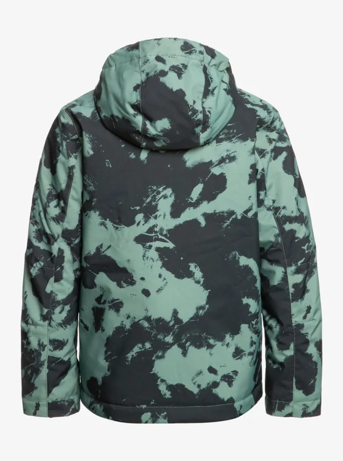 Snow Jackets Boys Quiksilver Boy039s 816 Mission Printed Technical Snow Jacket Tye Dye Laurel Wreath Snow Jackets Boys Quiksilver Boy039s 816 Mission Printed Technical Snow Jacket Tye Dye Laurel Wreath