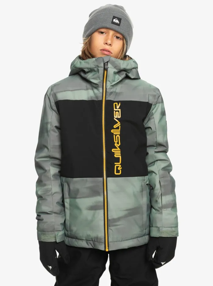 Snow Jackets Boys Quiksilver Boy039s 816 Side Hit Technical Snow Jacket Break Off Laurel Wreath Snow Jackets Boys Quiksilver Boy039s 816 Side Hit Technical Snow Jacket Break Off Laurel Wreath