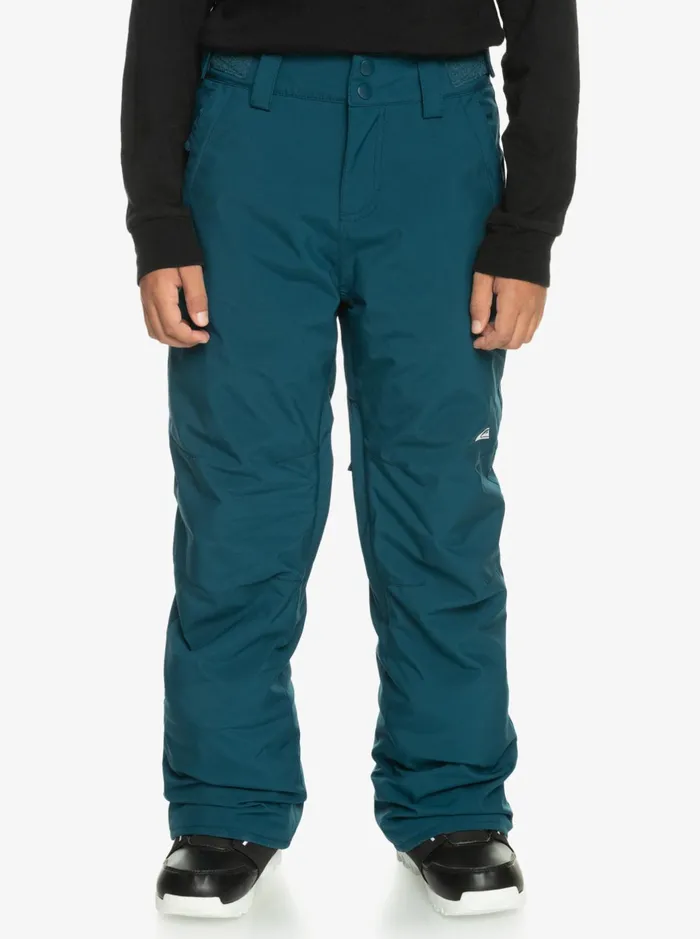 Snow Pants Boys Quiksilver Boy039s 816 Estate Technical Snow Pants Majolica Blue Snow Pants Boys Quiksilver Boy039s 816 Estate Technical Snow Pants Majolica Blue