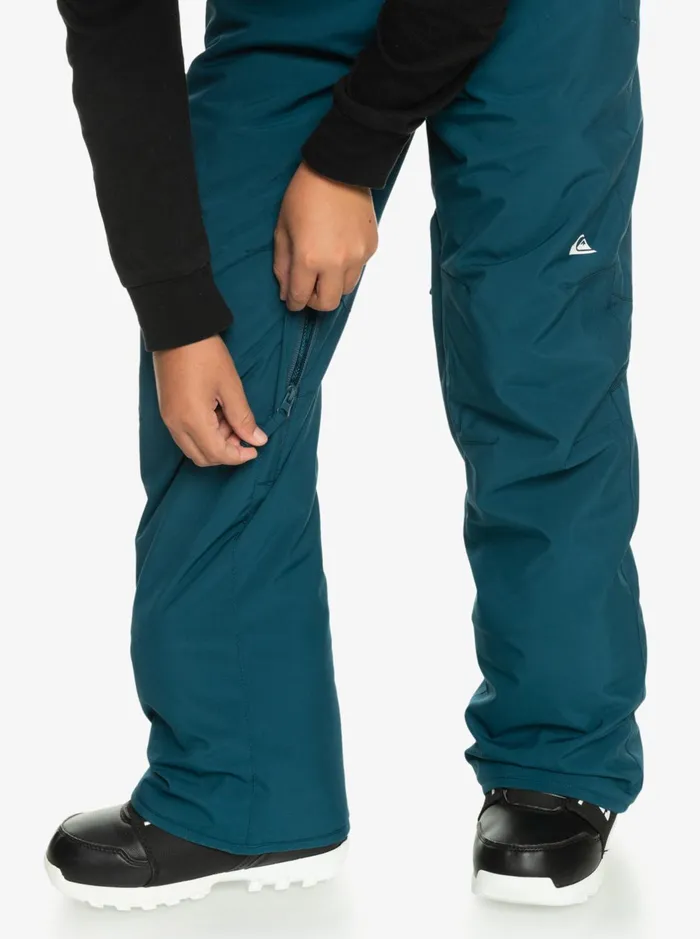Snow Pants Boys Quiksilver Boy039s 816 Estate Technical Snow Pants Majolica Blue Snow Pants Boys Quiksilver Boy039s 816 Estate Technical Snow Pants Majolica Blue