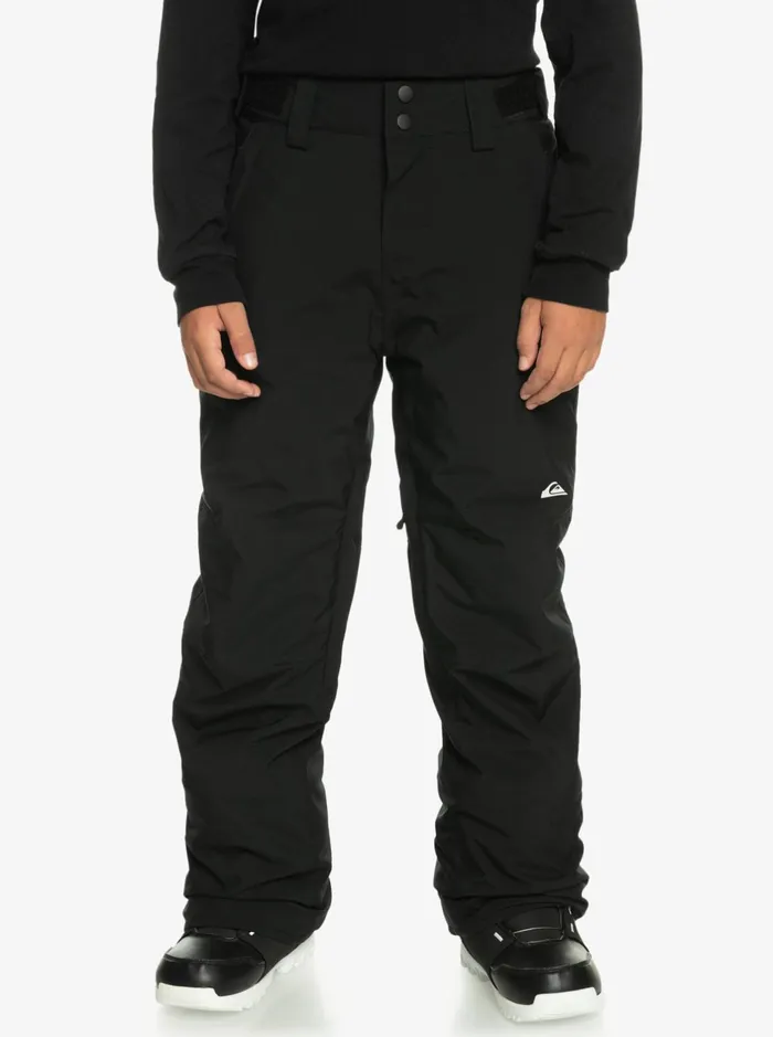 Snow Pants Boys Quiksilver Boy039s 816 Estate Technical Snow Pants True Black Snow Pants Boys Quiksilver Boy039s 816 Estate Technical Snow Pants True Black