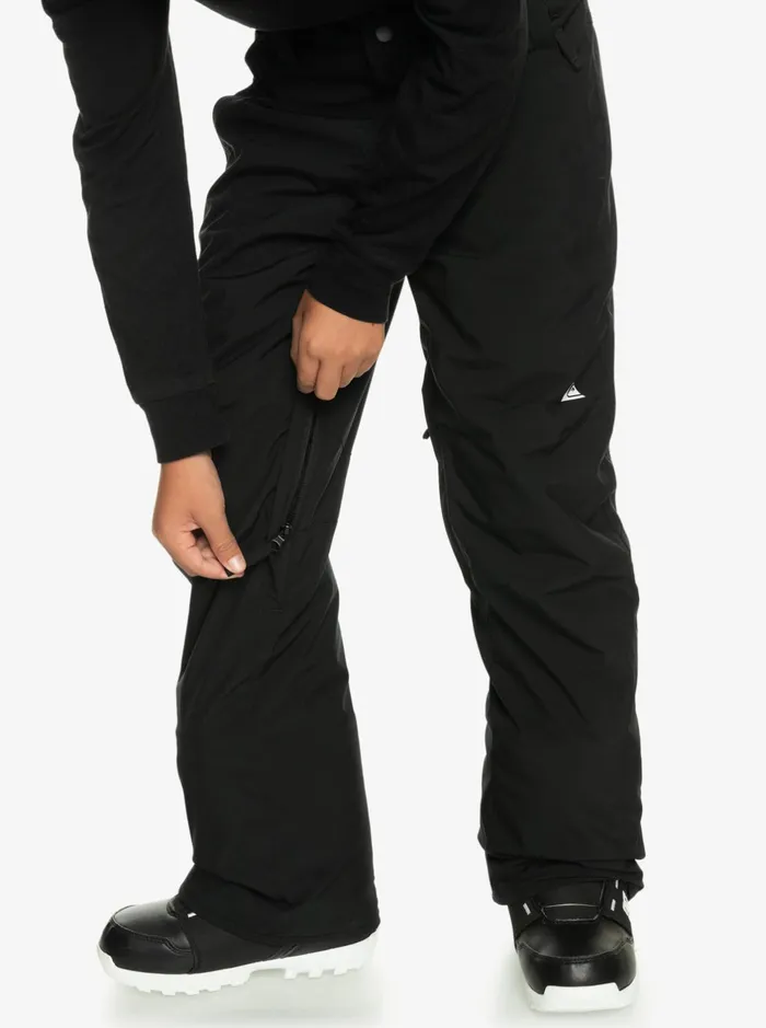 Snow Pants Boys Quiksilver Boy039s 816 Estate Technical Snow Pants True Black Snow Pants Boys Quiksilver Boy039s 816 Estate Technical Snow Pants True Black