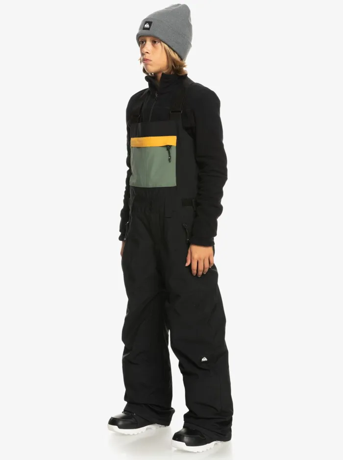 Snow Pants Boys Quiksilver Boy039s 816 Mash Up Technical Snow Bib Pants True Black Snow Pants Boys Quiksilver Boy039s 816 Mash Up Technical Snow Bib Pants True Black