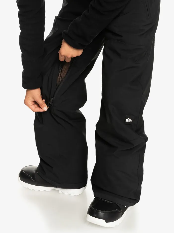 Snow Pants Boys Quiksilver Boy039s 816 Mash Up Technical Snow Bib Pants True Black Snow Pants Boys Quiksilver Boy039s 816 Mash Up Technical Snow Bib Pants True Black