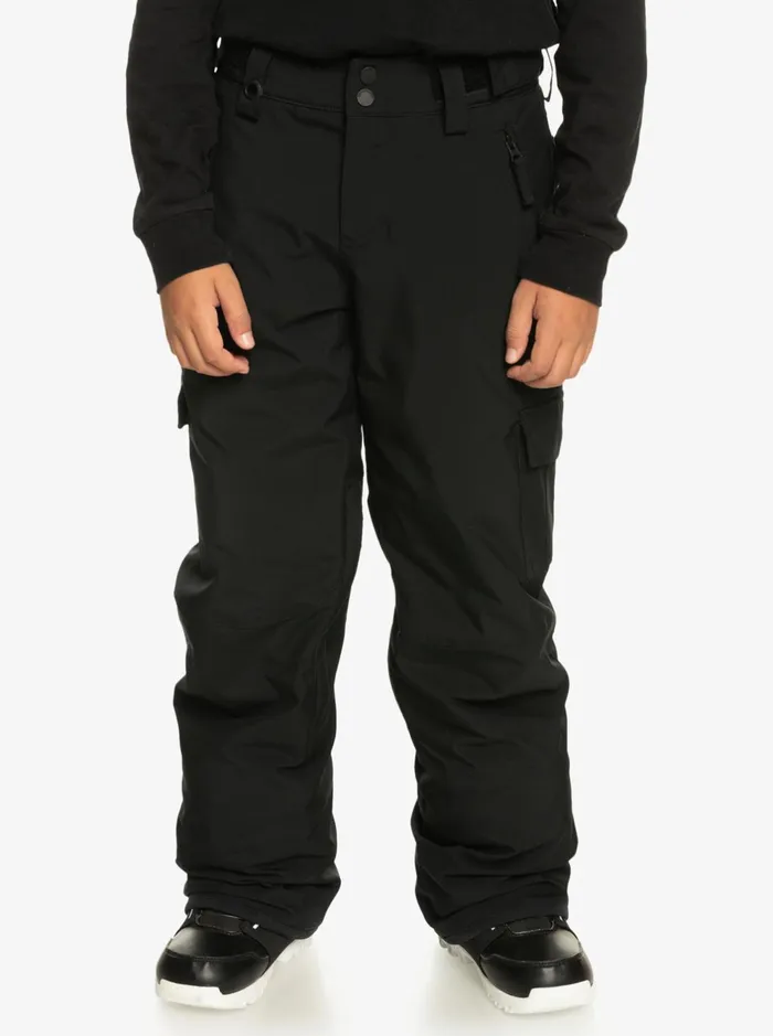 Snow Pants Boys Quiksilver Boy039s 816 Porter Insulated Black Snow Pants True Black Snow Pants Boys Quiksilver Boy039s 816 Porter Insulated Black Snow Pants True Black