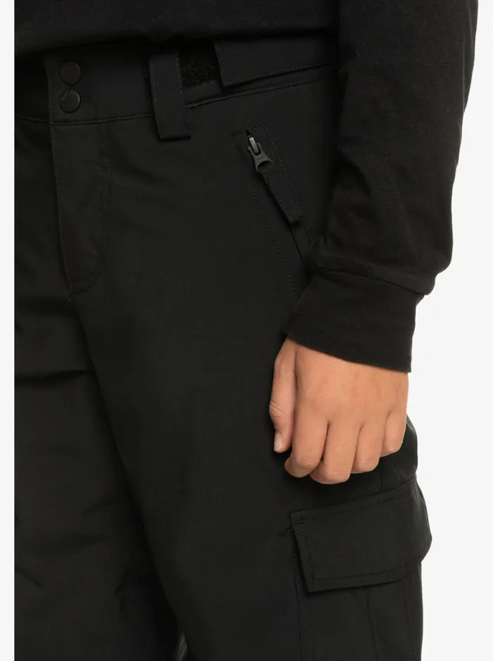 Snow Pants Boys Quiksilver Boy039s 816 Porter Insulated Black Snow Pants True Black Snow Pants Boys Quiksilver Boy039s 816 Porter Insulated Black Snow Pants True Black