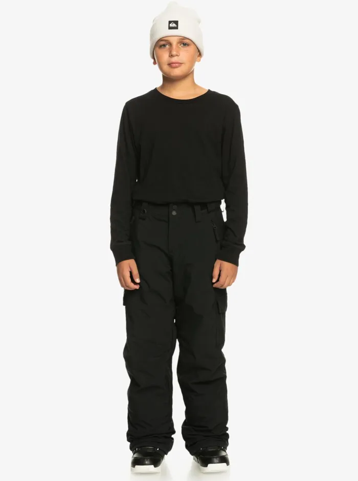 Snow Pants Boys Quiksilver Boy039s 816 Porter Insulated Black Snow Pants True Black Snow Pants Boys Quiksilver Boy039s 816 Porter Insulated Black Snow Pants True Black
