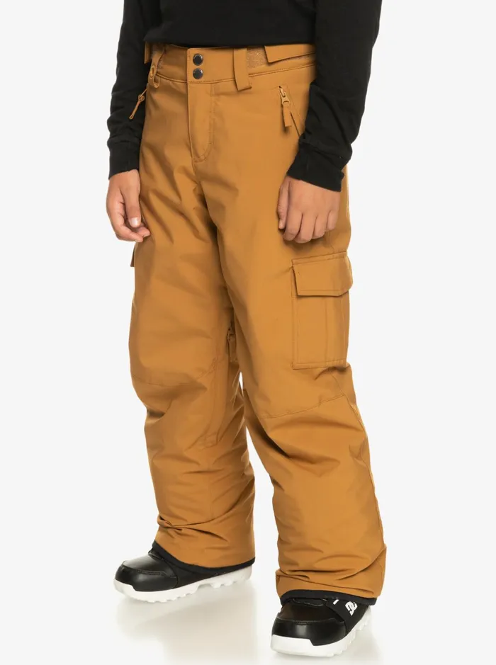 Snow Pants Boys Quiksilver Boy039s 816 Porter Snow Pants Bone Brown Snow Pants Boys Quiksilver Boy039s 816 Porter Snow Pants Bone Brown