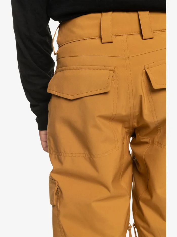 Snow Pants Boys Quiksilver Boy039s 816 Porter Snow Pants Bone Brown Snow Pants Boys Quiksilver Boy039s 816 Porter Snow Pants Bone Brown