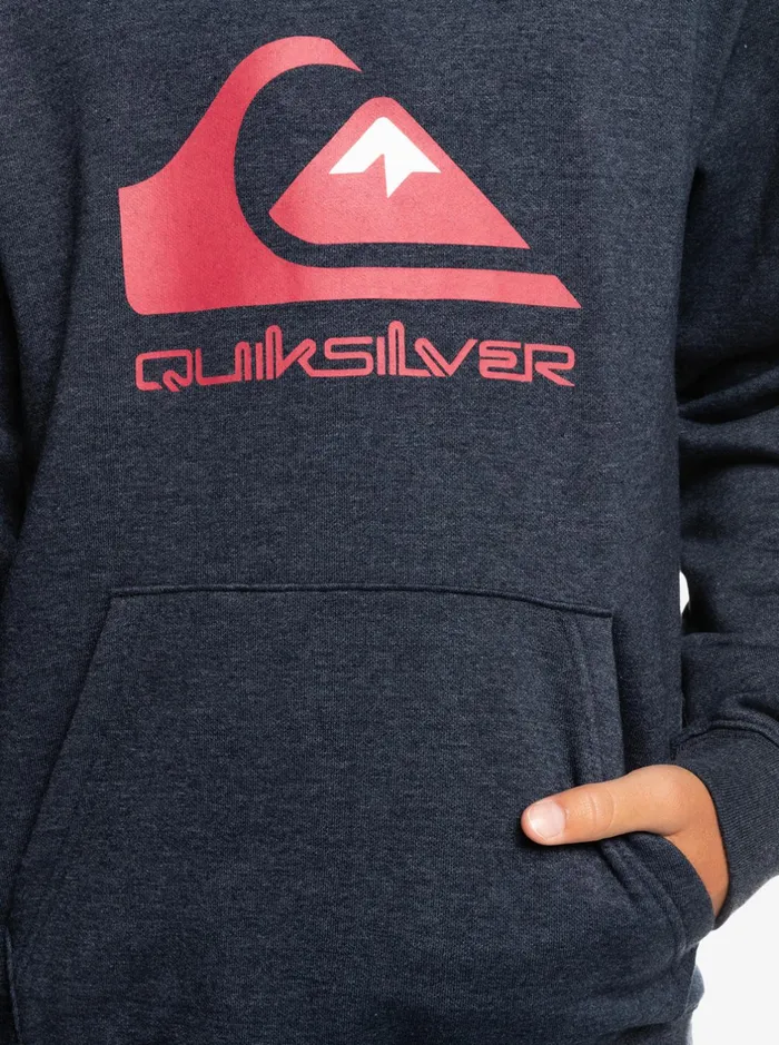 Sweatshirts and Hoodies Boys Quiksilver Boy039s 816 Big Logo Fleece Top Navy Blazer Heather Sweatshirts and Hoodies Boys Quiksilver Boy039s 816 Big Logo Fleece Top Navy Blazer Heather