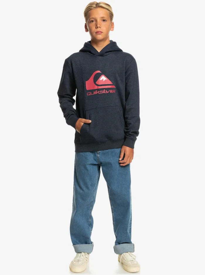 Sweatshirts and Hoodies Boys Quiksilver Boy039s 816 Big Logo Fleece Top Navy Blazer Heather Sweatshirts and Hoodies Boys Quiksilver Boy039s 816 Big Logo Fleece Top Navy Blazer Heather