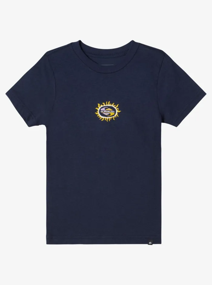 Tees Boys Quiksilver Boy039s 816 Anything Goes Kt0 TShirt Navy Blazer
