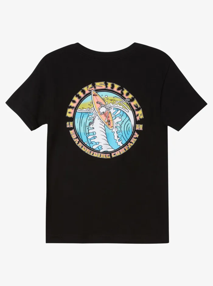 Tees Boys Quiksilver Boy039s 816 Backside Snap Kt0 TShirt Black Tees Boys Quiksilver Boy039s 816 Backside Snap Kt0 TShirt Black