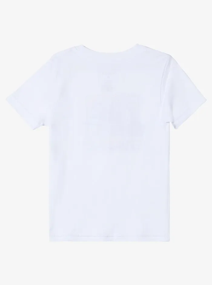 Tees Boys Quiksilver Boy039s 816 Big Action Kt0 TShirt White Tees Boys Quiksilver Boy039s 816 Big Action Kt0 TShirt White