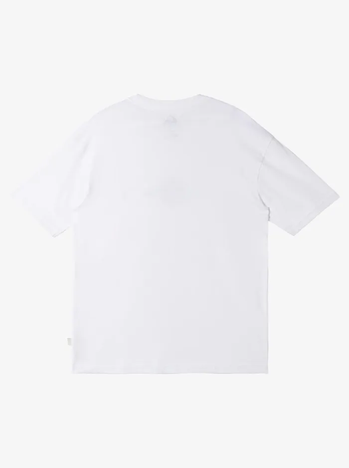 Tees Boys Quiksilver Boy039s 816 Burn Out TShirt White Tees Boys Quiksilver Boy039s 816 Burn Out TShirt White