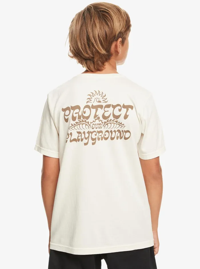 Tees Boys Quiksilver Boy039s 816 Earthy Type TShirt Birch Tees Boys Quiksilver Boy039s 816 Earthy Type TShirt Birch