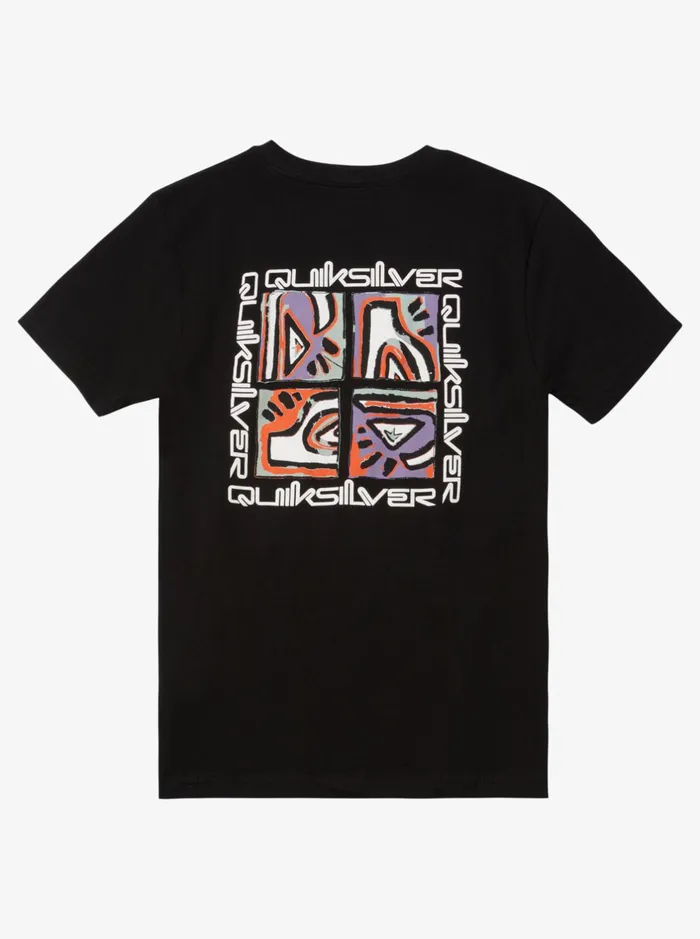 Tees Boys Quiksilver Boy039s 816 Free Zone Bt0 TShirt Black Tees Boys Quiksilver Boy039s 816 Free Zone Bt0 TShirt Black