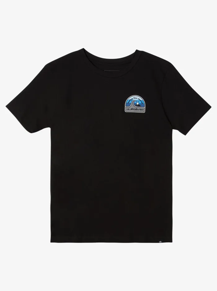 Tees Boys Quiksilver Boy039s 816 In The Groove Bt0 TShirt Black