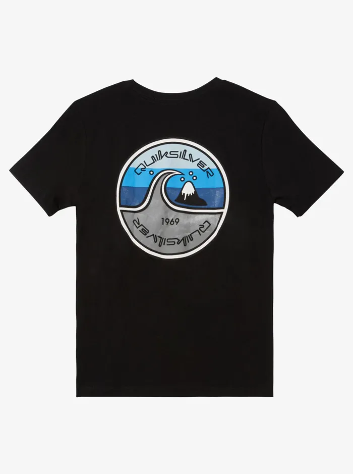 Tees Boys Quiksilver Boy039s 816 In The Groove Bt0 TShirt Black Tees Boys Quiksilver Boy039s 816 In The Groove Bt0 TShirt Black