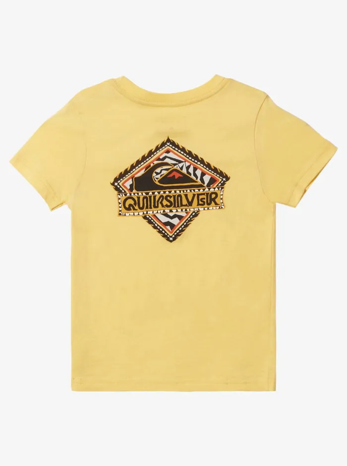 Tees Boys Quiksilver Boy039s 816 Rising Water TShirt Banana Cream Tees Boys Quiksilver Boy039s 816 Rising Water TShirt Banana Cream