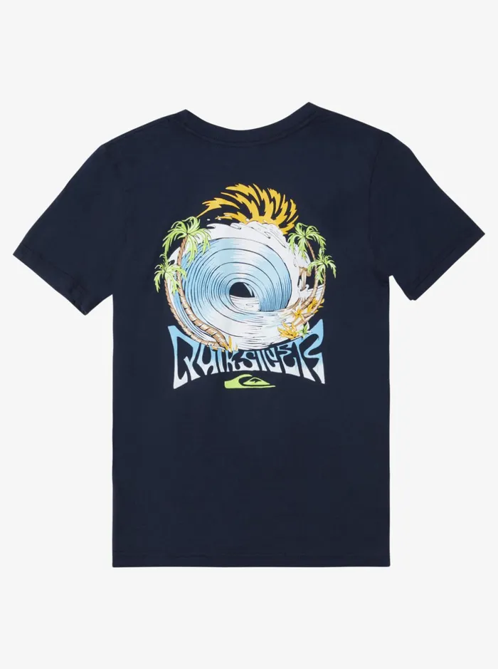 Tees Boys Quiksilver Boy039s 816 Spin Cycle Bt0 TShirt Navy Blazer Tees Boys Quiksilver Boy039s 816 Spin Cycle Bt0 TShirt Navy Blazer