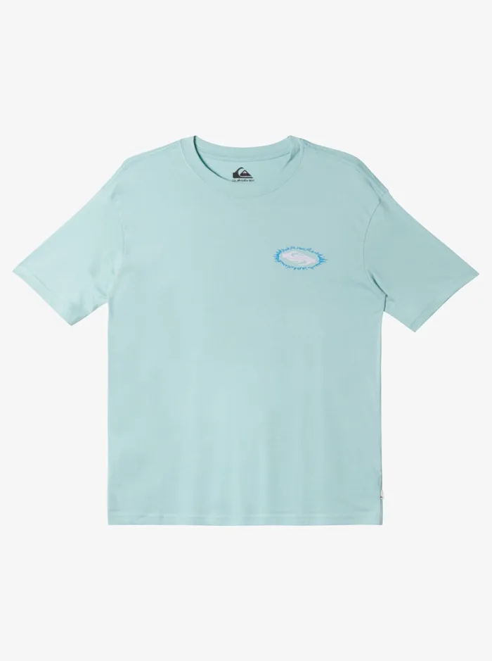 Tees Boys Quiksilver Boy039s 816 Visions TShirt Pastel Turquoise