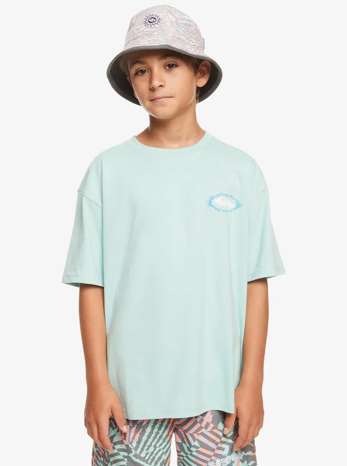 Tees Boys Quiksilver Boy039s 816 Visions TShirt Pastel Turquoise Tees Boys Quiksilver Boy039s 816 Visions TShirt Pastel Turquoise