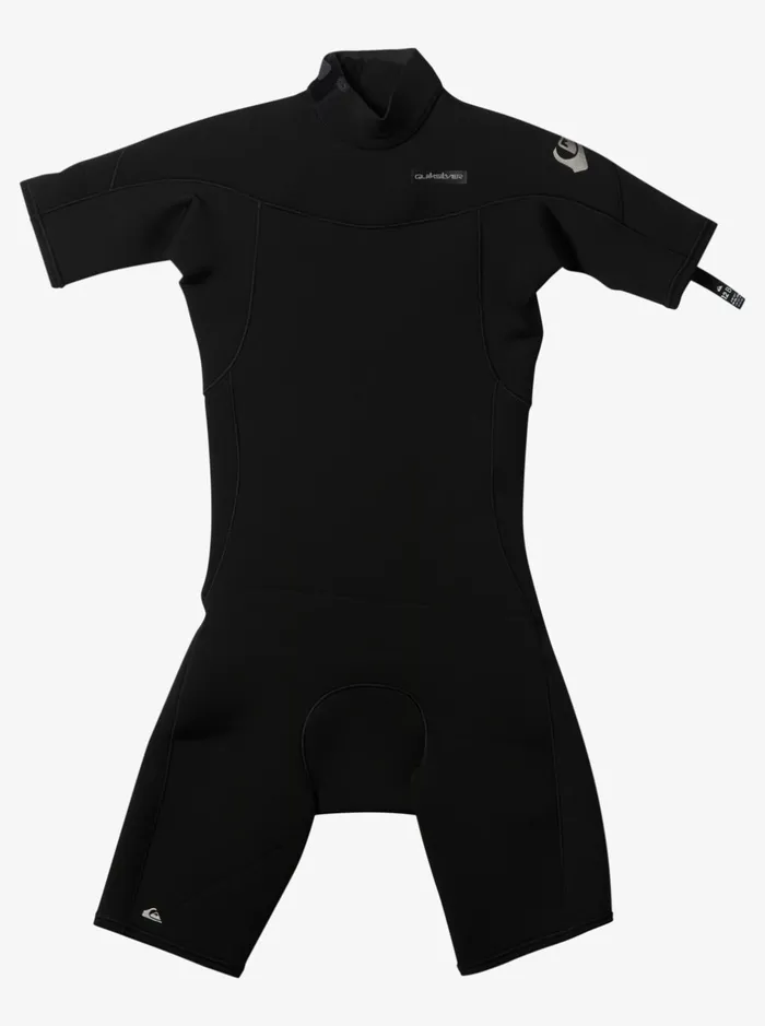 Wetsuits Boys Quiksilver Boy039s 816 22mm Everyday Sessions Short Sleeve Back Zip Springsuit Black Wetsuits Boys Quiksilver Boy039s 816 22mm Everyday Sessions Short Sleeve Back Zip Springsuit Black