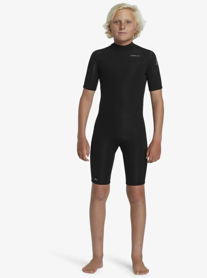 Wetsuits Boys Quiksilver Boy039s 816 22mm Everyday Sessions Short Sleeve Back Zip Springsuit Black Wetsuits Boys Quiksilver Boy039s 816 22mm Everyday Sessions Short Sleeve Back Zip Springsuit Black