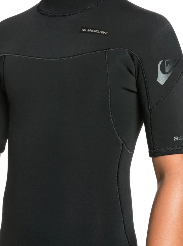 Wetsuits Boys Quiksilver Boy039s 816 22mm Sessions SSl Springsuit Black Wetsuits Boys Quiksilver Boy039s 816 22mm Sessions SSl Springsuit Black