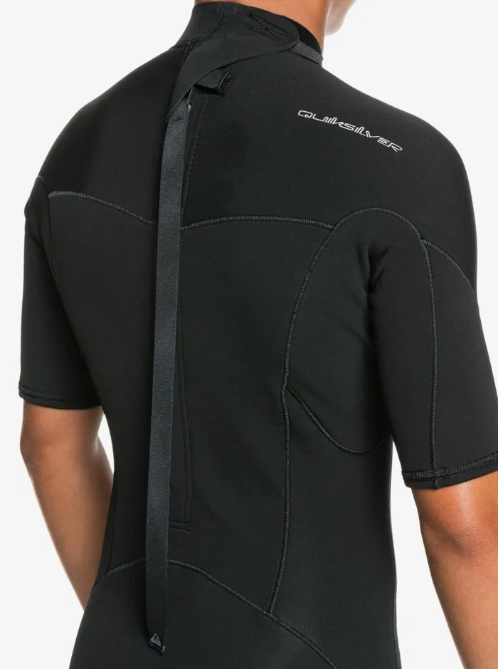 Wetsuits Boys Quiksilver Boy039s 816 22mm Sessions SSl Springsuit Black Wetsuits Boys Quiksilver Boy039s 816 22mm Sessions SSl Springsuit Black