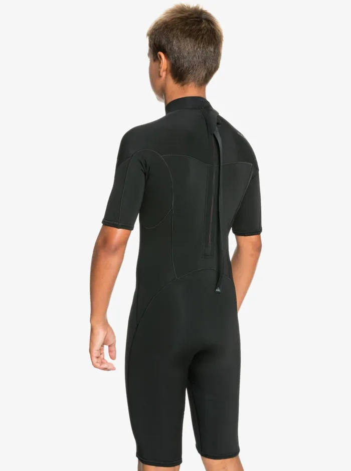 Wetsuits Boys Quiksilver Boy039s 816 22mm Sessions SSl Springsuit Black Wetsuits Boys Quiksilver Boy039s 816 22mm Sessions SSl Springsuit Black