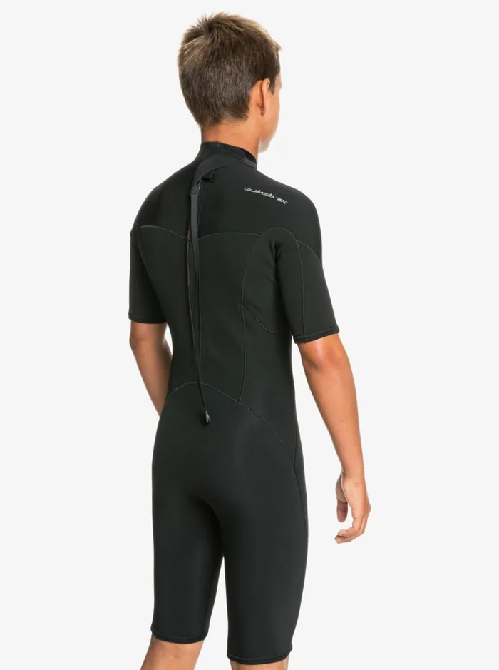 Wetsuits Boys Quiksilver Boy039s 816 22mm Sessions SSl Springsuit Black Wetsuits Boys Quiksilver Boy039s 816 22mm Sessions SSl Springsuit Black
