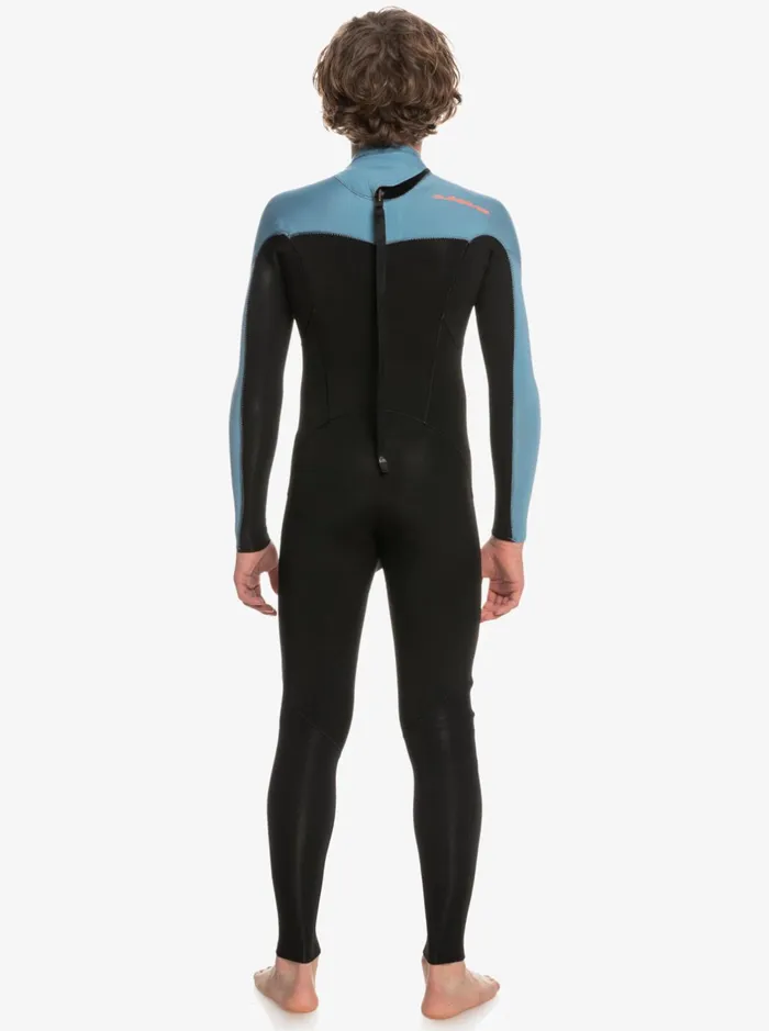 Wetsuits Boys Quiksilver Boy039s 816 32mm Everyday Sessions Back Zip Wetsuit Blackprovincial Blue Wetsuits Boys Quiksilver Boy039s 816 32mm Everyday Sessions Back Zip Wetsuit Blackprovincial Blue