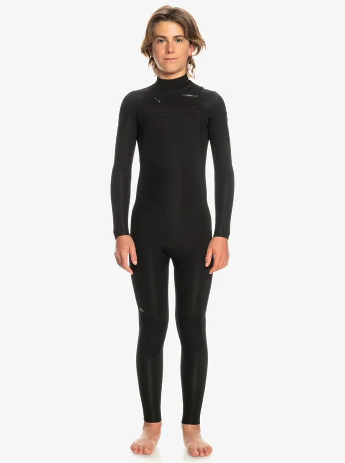 Wetsuits Boys Quiksilver Boy039s 816 32mm Everyday Sessions Chest Zip Wetsuit Black Wetsuits Boys Quiksilver Boy039s 816 32mm Everyday Sessions Chest Zip Wetsuit Black
