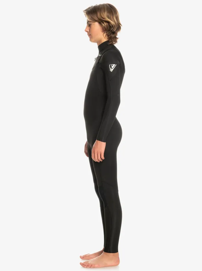 Wetsuits Boys Quiksilver Boy039s 816 32mm Everyday Sessions Chest Zip Wetsuit Black Wetsuits Boys Quiksilver Boy039s 816 32mm Everyday Sessions Chest Zip Wetsuit Black