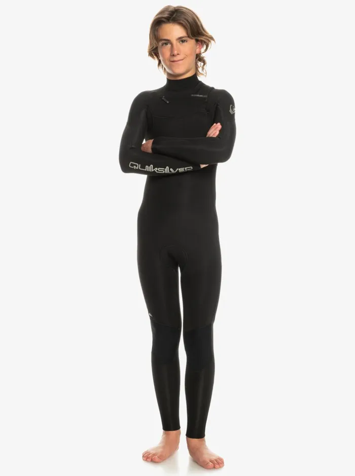 Wetsuits Boys Quiksilver Boy039s 816 32mm Everyday Sessions Chest Zip Wetsuit Black Wetsuits Boys Quiksilver Boy039s 816 32mm Everyday Sessions Chest Zip Wetsuit Black