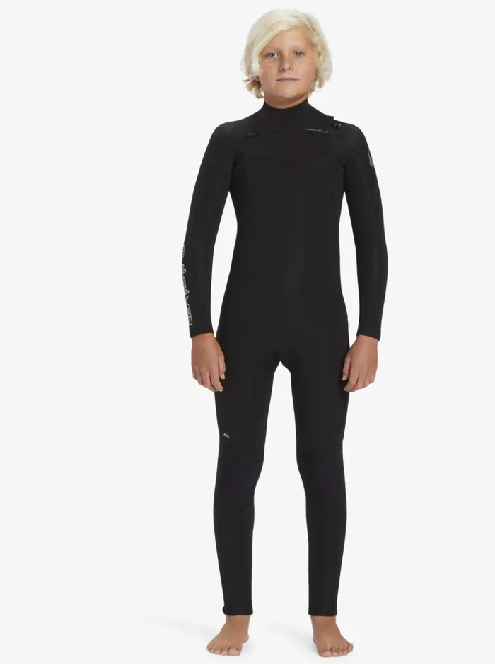 Wetsuits Boys Quiksilver Boy039s 816 43mm Everyday Sessions Chest Zip Wetsuit Black Wetsuits Boys Quiksilver Boy039s 816 43mm Everyday Sessions Chest Zip Wetsuit Black