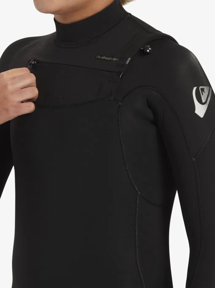 Wetsuits Boys Quiksilver Boy039s 816 43mm Everyday Sessions Chest Zip Wetsuit Black Wetsuits Boys Quiksilver Boy039s 816 43mm Everyday Sessions Chest Zip Wetsuit Black