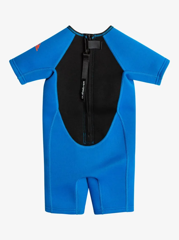 Wetsuits Boys Quiksilver Toddler039s 15mm BackZip Springsuit Blacksquale Blue Wetsuits Boys Quiksilver Toddler039s 15mm BackZip Springsuit Blacksquale Blue