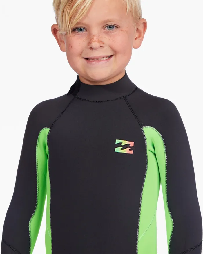 Billabong Boy039s 04027041 32mm Absolute Back Zip Wetsuit Neon Green Kids Toddlers and Boys 27 Yrs Billabong Boy039s 04027041 32mm Absolute Back Zip Wetsuit Neon Green Kids Toddlers and Boys 27 Yrs