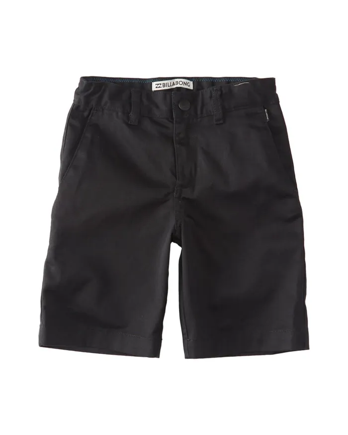 Billabong Boy039s 04027041 Chino Chino Shorts Black Kids Boys039 Shorts