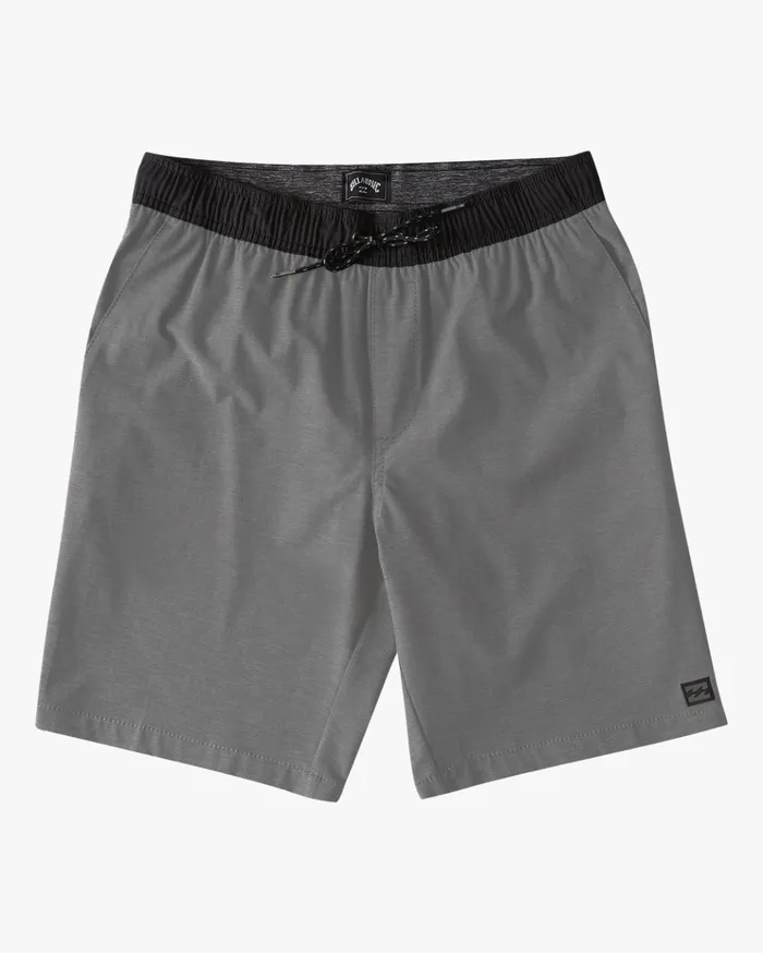 Billabong Boy039s 04027041 Crossfire Elastic Submersible Shorts 13quot Grey Kids Boys039 Shorts Billabong Boy039s 04027041 Crossfire Elastic Submersible Shorts 13quot Grey Kids Boys039 Shorts