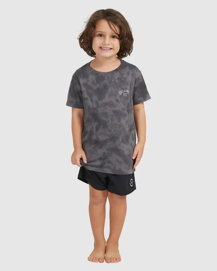 Billabong Boy039s 04027041 Groms Arch TieDye Short Sleeve TShirt Black Kids Boys039 Tees Billabong Boy039s 04027041 Groms Arch TieDye Short Sleeve TShirt Black Kids Boys039 Tees