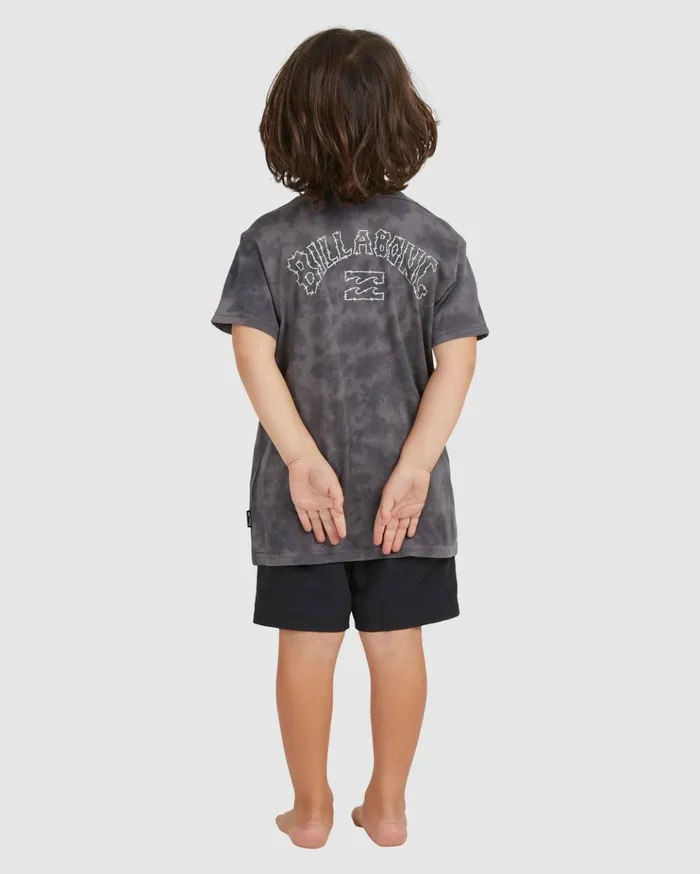 Billabong Boy039s 04027041 Groms Arch TieDye Short Sleeve TShirt Black Kids Boys039 Tees Billabong Boy039s 04027041 Groms Arch TieDye Short Sleeve TShirt Black Kids Boys039 Tees