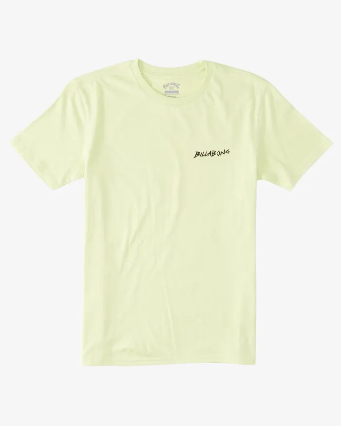 Billabong Boy039s 04027041 Sharky TShirt Light Green Kids Boys039 Tees Billabong Boy039s 04027041 Sharky TShirt Light Green Kids Boys039 Tees