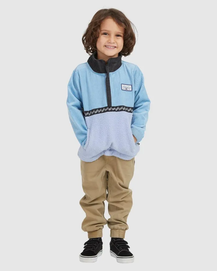 Billabong Boy039s 04027041 Space Cow HalfZip Pullover Dusty Blue Kids Toddlers and Boys 27 Yrs Billabong Boy039s 04027041 Space Cow HalfZip Pullover Dusty Blue Kids Toddlers and Boys 27 Yrs