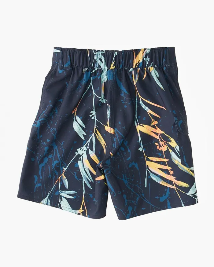 Billabong Boy039s 04027041 Sundays Pro Performance 13quot Boardshorts Navy Kids Toddlers and Boys 27 Yrs